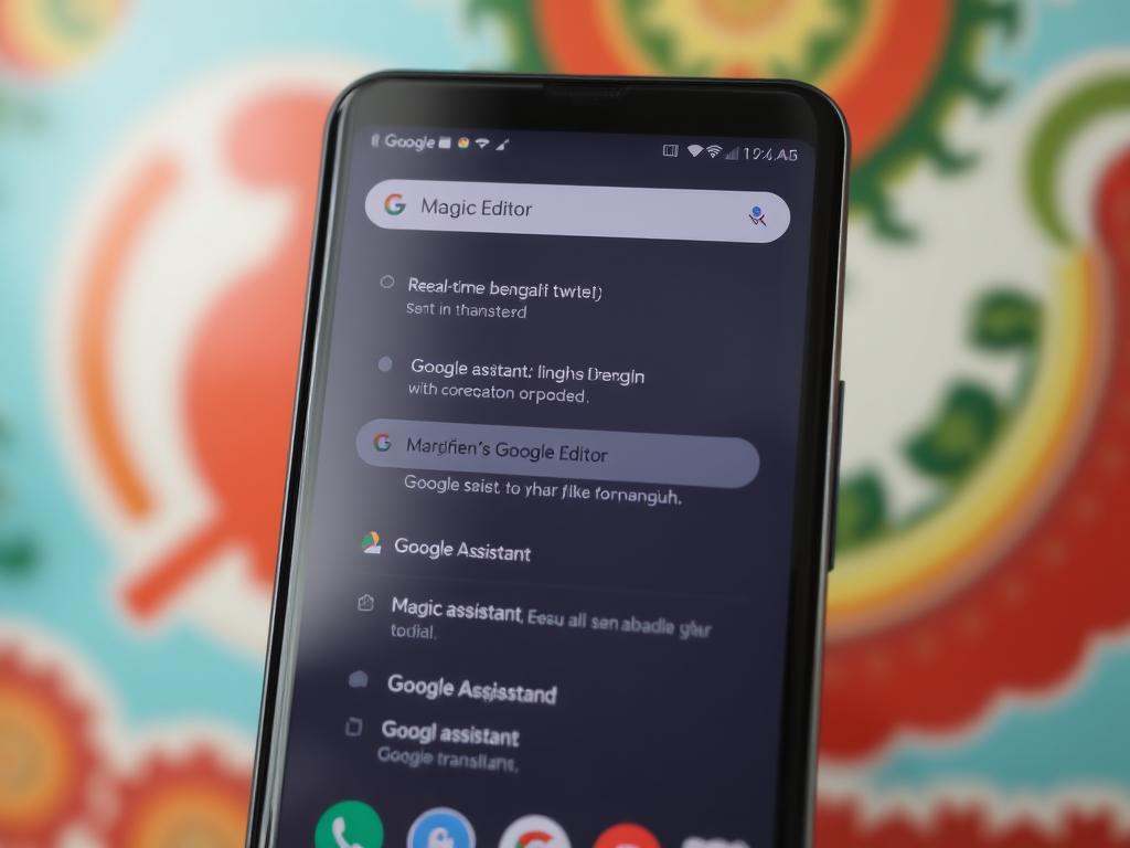 Google Pixel AI features demonstration
