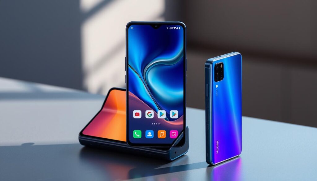 Honor Magic Series foldable smartphones displayed together