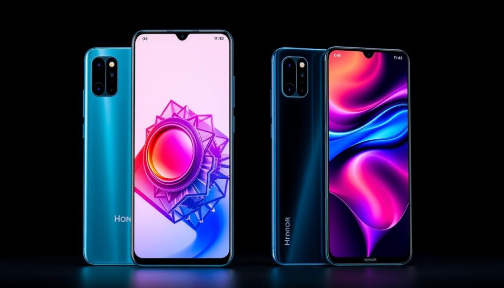 Honor Number Series smartphones showing premium design