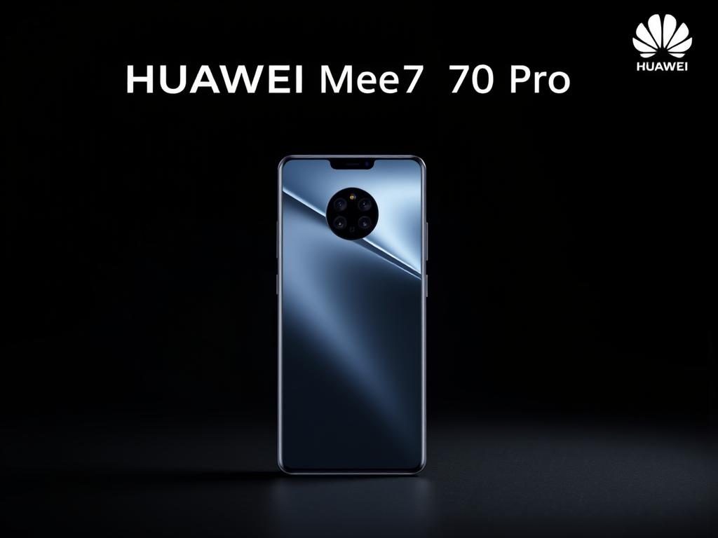 Huawei Mate 70 Pro smartphone with price tag in Bangladesh