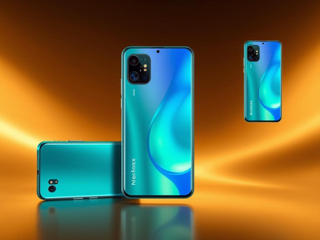 Infinix Note 50 Pro+ smartphone highlighting its premium design and camera system