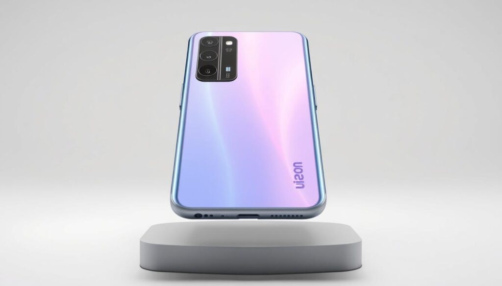 Itel A90 mid-range smartphone showing camera setup