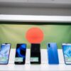 Latest Oppo smartphone models displayed with price tags in Bangladesh