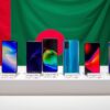 Latest Vivo smartphone models displayed with price tags in Bangladesh currency