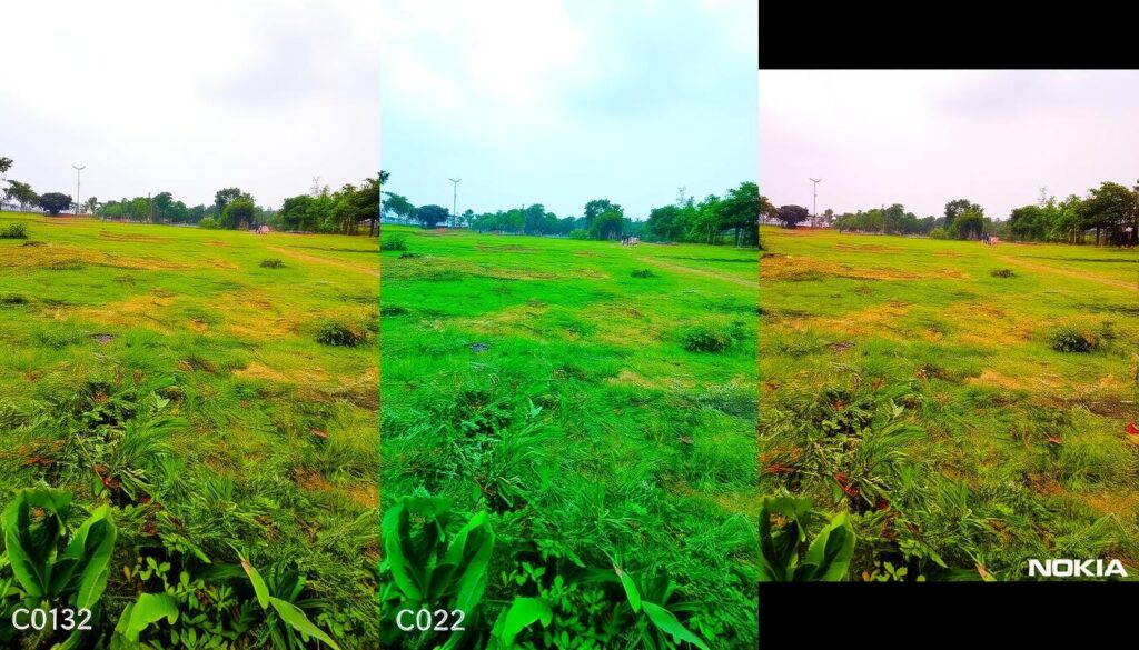 Nokia smartphone camera comparison showing photo quality