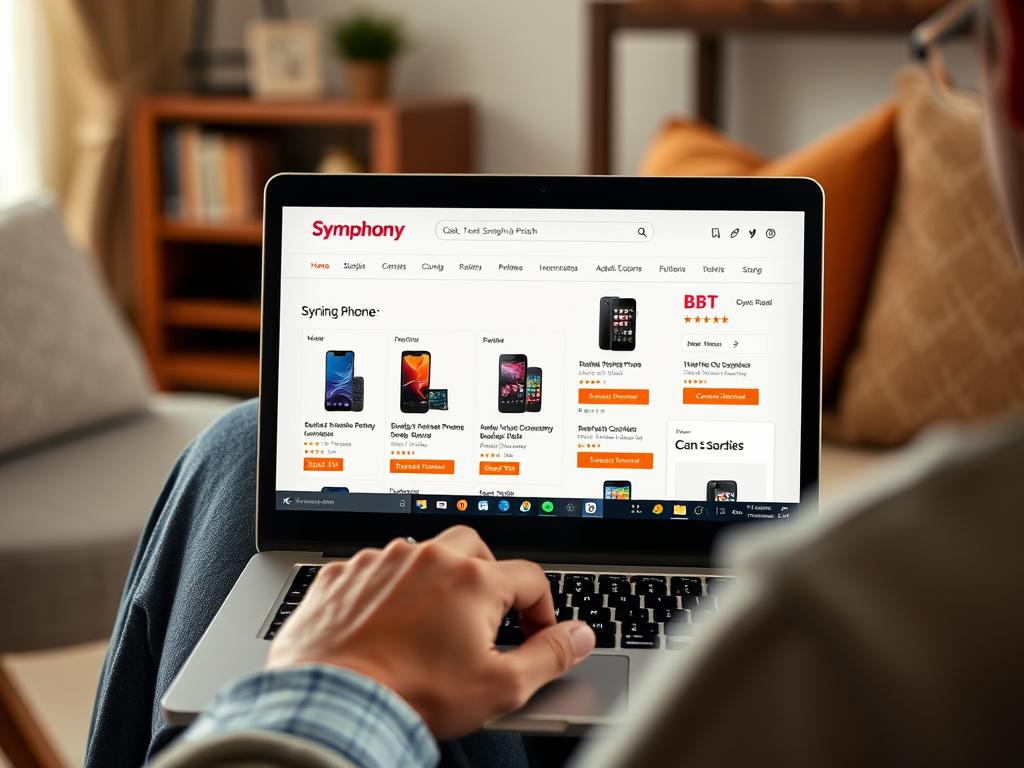 Online shopping for Symphony phones in Bangladesh