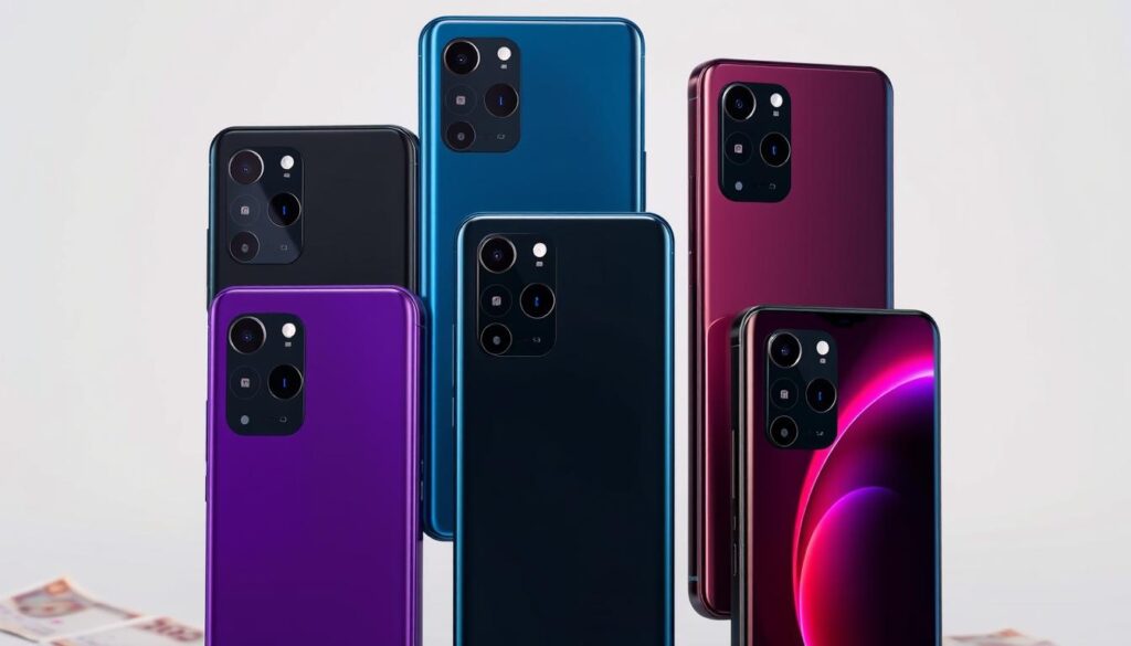 Oppo Reno series smartphones with their camera capabilities highlighted