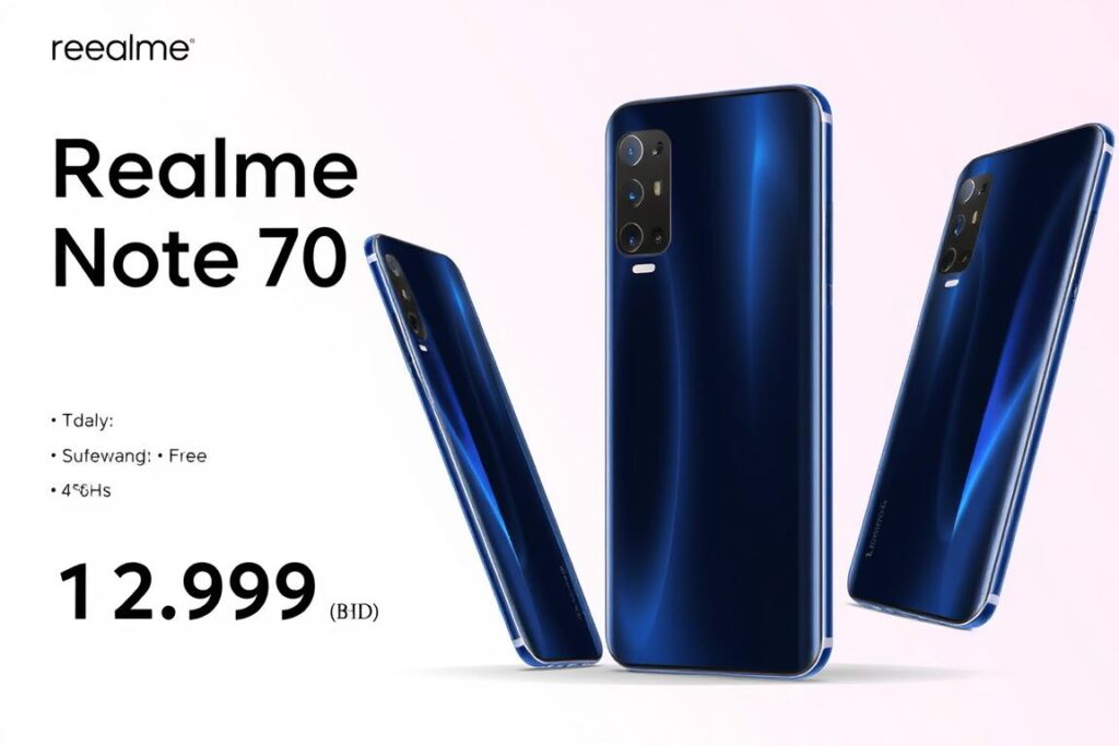 Realme Note 70 budget smartphone with specifications in Bangladesh Realme Note 70 budget smartphone with specifications in Bangladesh
