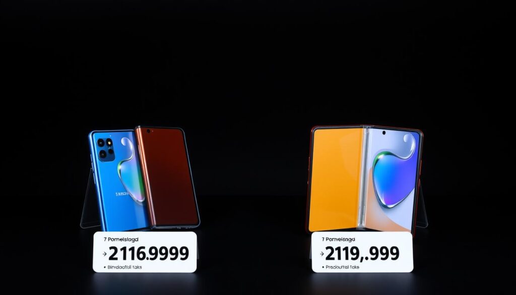 Samsung Galaxy Z series foldable phones with price tags in Bangladesh