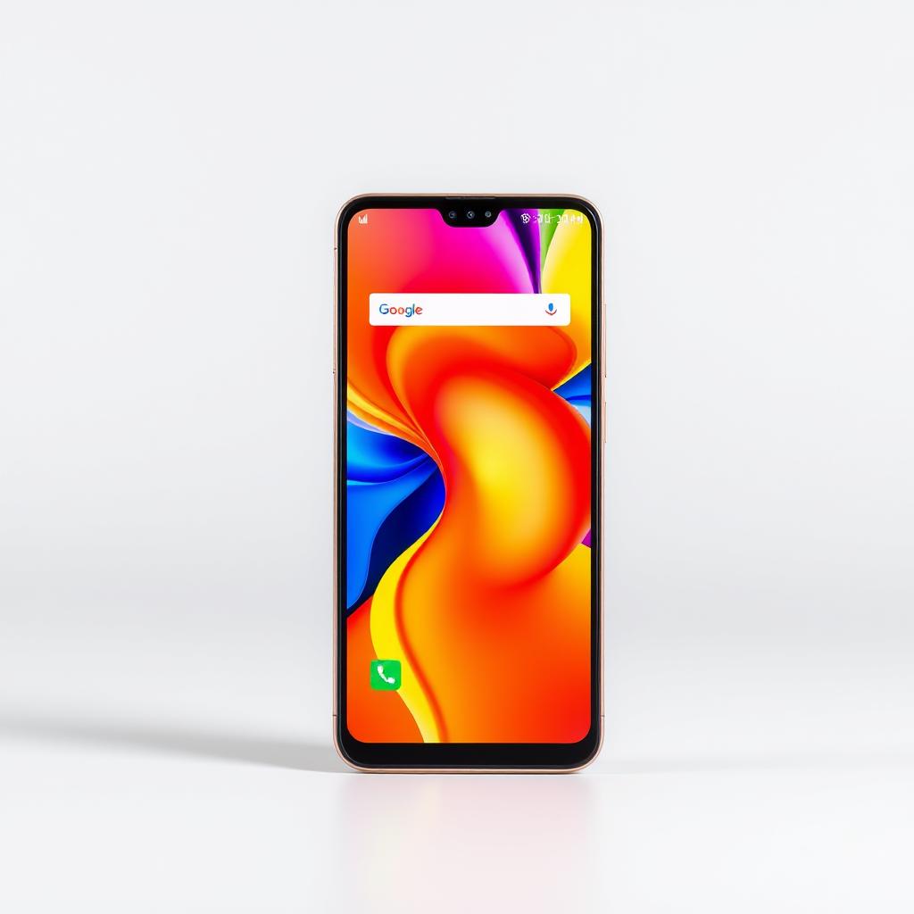 Tecno Spark 40C budget smartphone with display turned on
