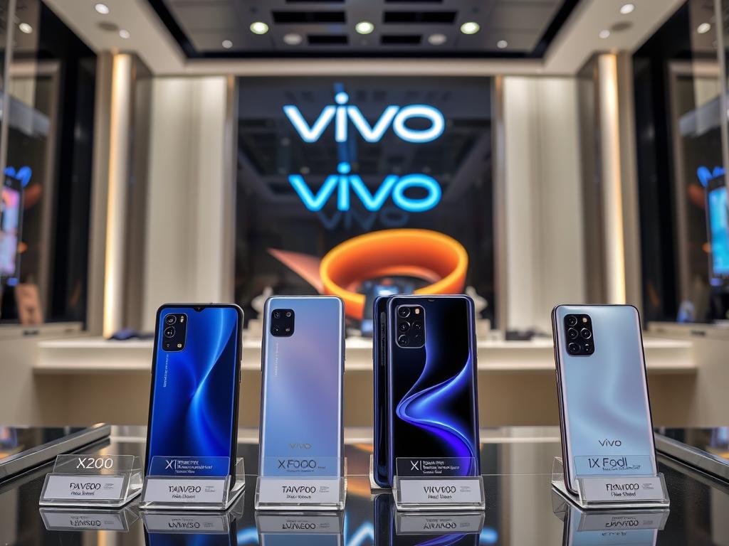 Vivo premium X and T series smartphones with price tags in Bangladesh