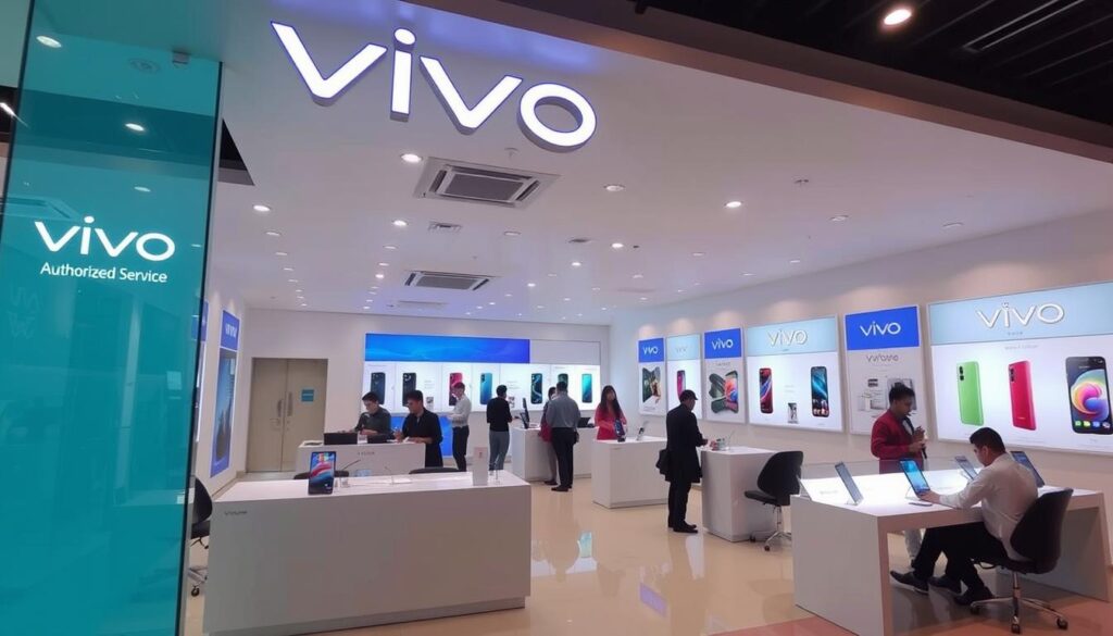 Vivo service center in Bangladesh providing customer support