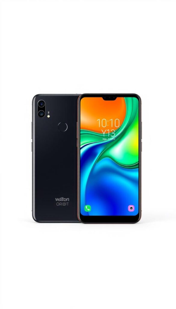 Walton Orbit Y13 smartphone with price display in Bangladesh market