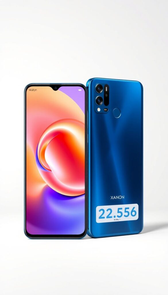 Walton XANON X21 smartphone with price tag in Bangladesh market
