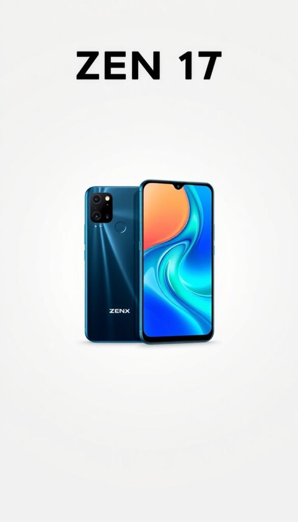 Walton ZENX 1T smartphone with price tag in Bangladesh