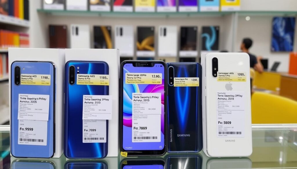 Samsung Galaxy A05s compared to competitor phones in Bangladesh