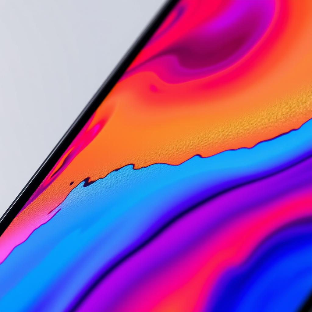 Samsung Galaxy A05s display showing vibrant colors