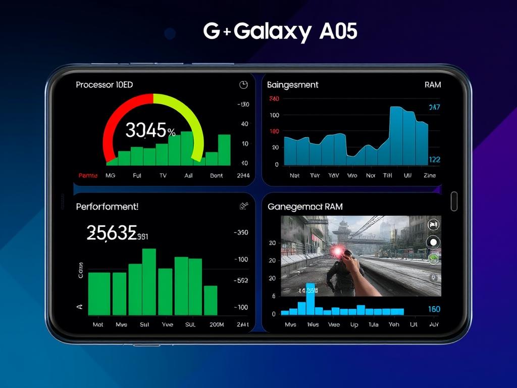Samsung Galaxy A05s performance benchmark results