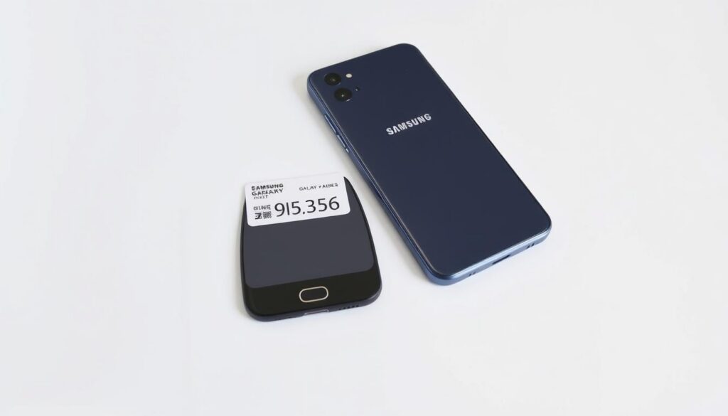 Samsung Galaxy A05s smartphone with price tag in Bangladesh