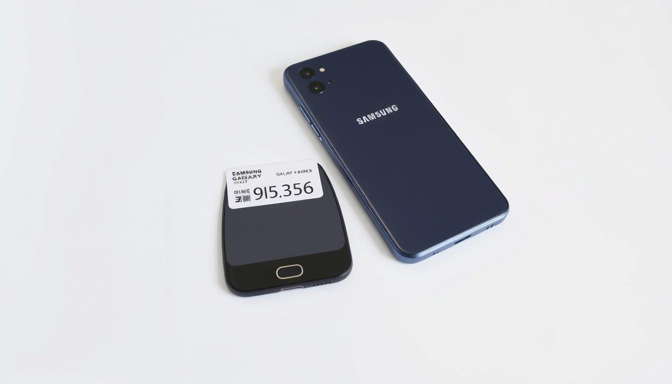 Samsung Galaxy A05s smartphone with price tag in Bangladesh